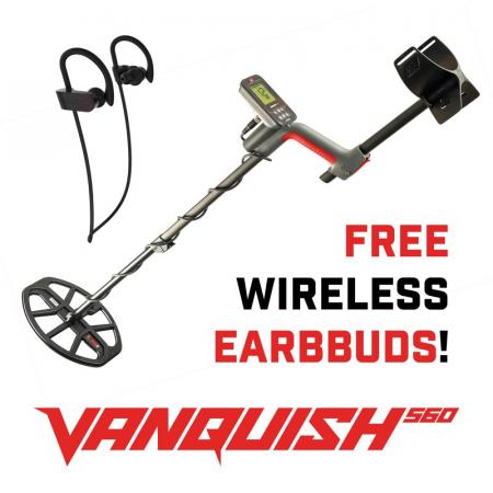 Minelab Vanquish 560 + Free ML60 Headphones